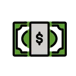 Dollar Banknote SVG Icon